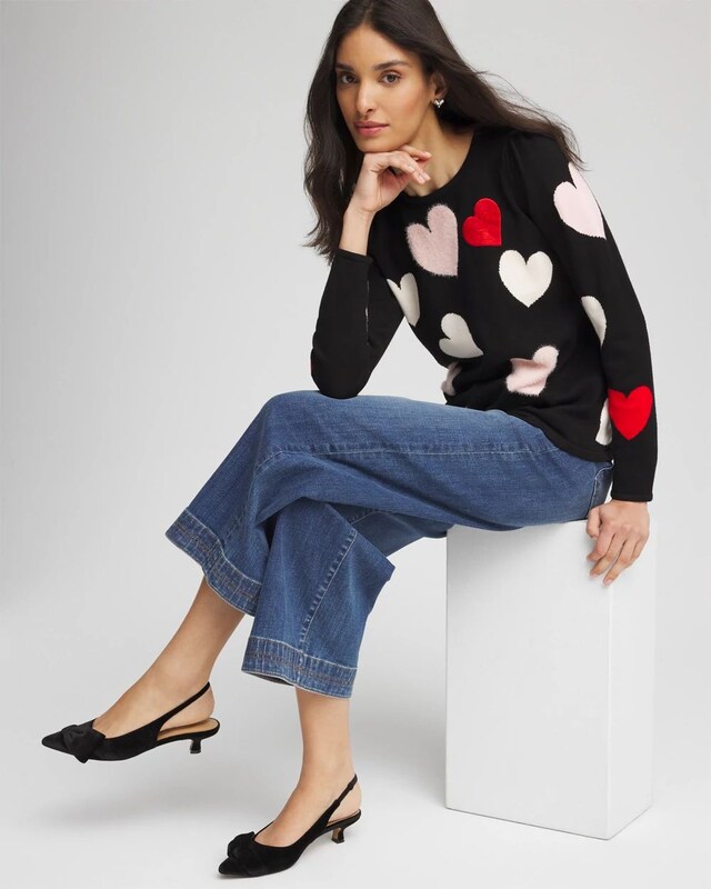 V-Day Multi-Heart Pullover - image 2